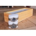 thumbnail image 3 of Solid Light Wood Unisex Watch Box Organizer with Glass Display Top by Case Elegance, 3 of 11