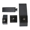 thumbnail image 1 of segolike 4 Pack Sandpaper Sanding Block Hand Sander, Abrasive Sandpaper Blocks Assortment Black, 1 of 6