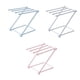 thumbnail image 3 of Wosthever Soporte para toallas que ahorra espacio Buena circulación de aire Resistente al calor 4 toallas simultáneamente Múltiples usos Almacenamiento y organización del hogar Azul, 3 of 6