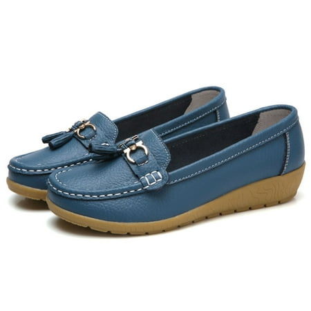 

Women s Flat Loafer Shoes Fashion Flats Driving Shoes Walking Shoes for Women 37 Light Blue