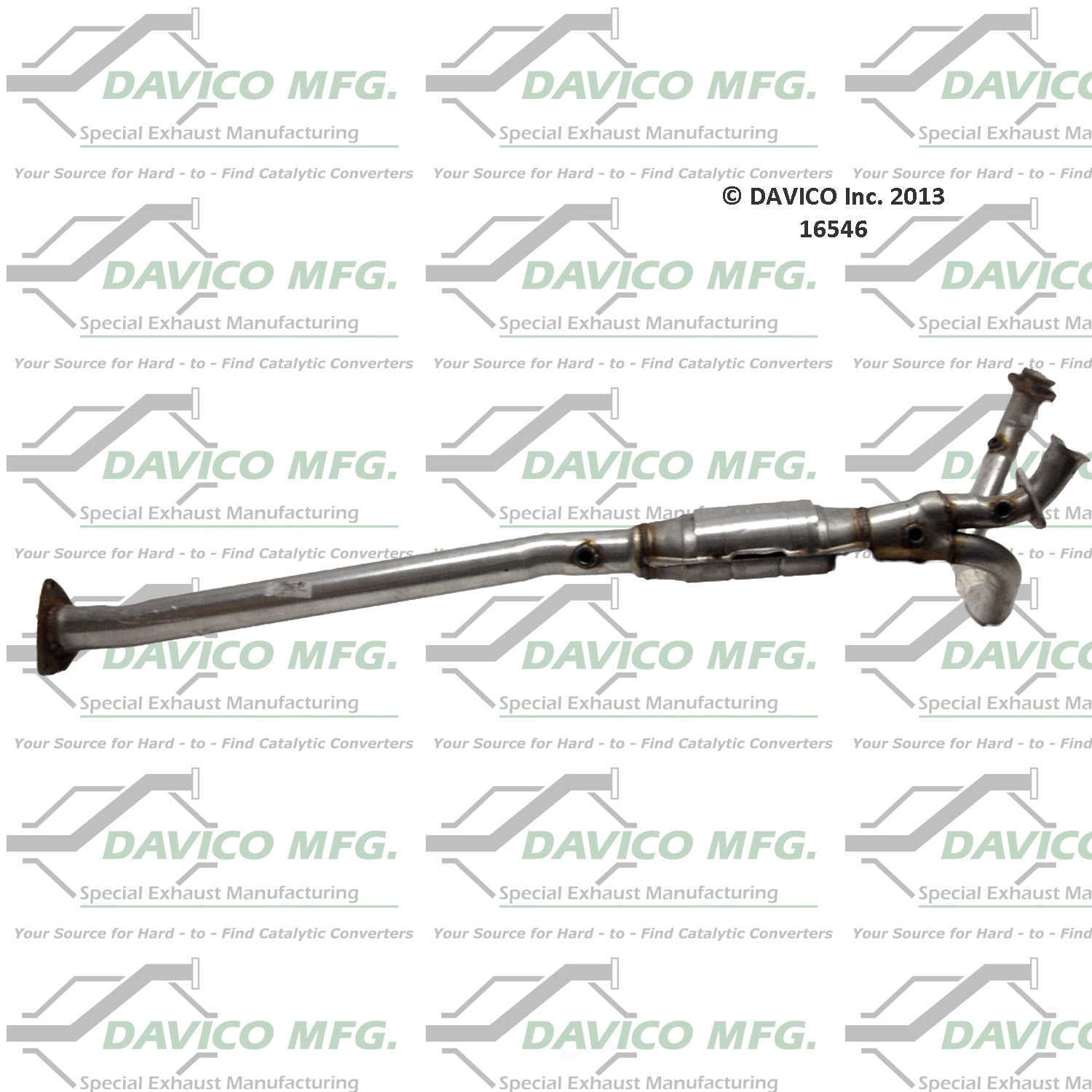 Davico Mfg 16546 Direct-Fit Catalytic Converter