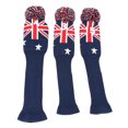 thumbnail image 2 of Cubierta de cabeza de golf Sunnimix 3 piezas diseño de bandera británica, 2 of 8
