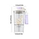 thumbnail image 3 of Yhmxh Utensilios de cocina Vasos de plástico Suzuran para café doble, modernos vasos con pajita para coche, gran capacidad, bonitos vasos de regalo. Muebles para cocina Accesorios de cocina, 3 of 6