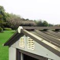 thumbnail image 5 of Ainfox 8' x 6' Steel Storage Shed Backyard Lawn Building Garage, White and Gray, 5 of 11