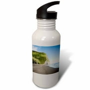 Waipio Valley, Hamakua Coast, Island of Hawaii - US12 DPB1090 - Douglas Peebles 21 oz Sports Water Bottle wb-89677-1