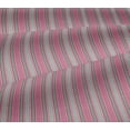 thumbnail image 5 of oneOone Viscose Jersey Fabric Multicolor Stripe Printed Craft Fabric BTY 60 Inch Wide, 5 of 5