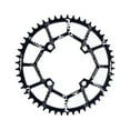 thumbnail image 2 of Plateau de Vélo 104BCD Roue de Chaîne Bicyclette Anneau de Chaîne Rond Anneau de Guide de Chaîne Pièces de Vélo Noir 50T, 2 of 9