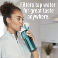 thumbnail image 2 of Botella de agua Brita, vidrio marino, aislante y filtrado, 770 ml, 2 of 9