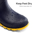 thumbnail image 3 of Botas de Lluvia DREAM PAIRS para Niños Talla 4 Azul Marino y Amarillo, 3 of 6