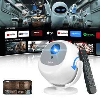 AAXA P2-A Smart Portable Mini Projector with 2.5 Hour Battery