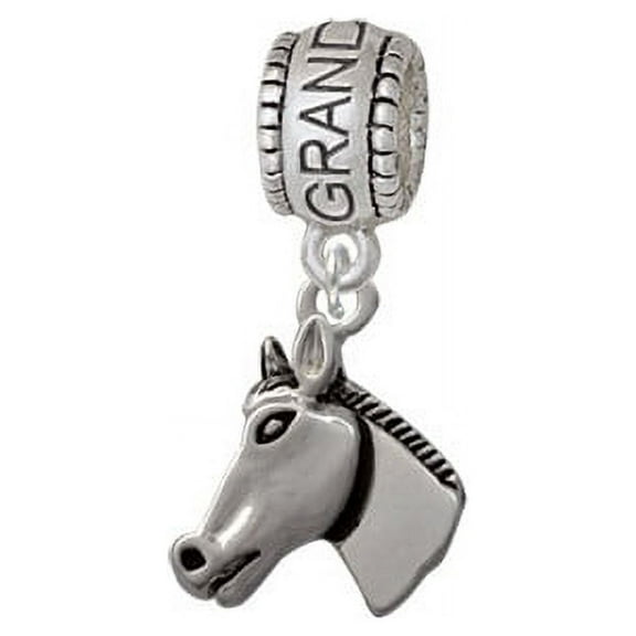 Horse Head - Granddaughter Charm Bead