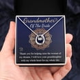 thumbnail image 2 of Lucky Necklace Grandmother of the Bride Gift from groom, Wedding day Present for Grandma of the Bride from grandson in law with Message Card, 2 of 5
