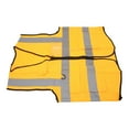 thumbnail image 1 of Vest, Zipper Front High Visibility Reflective Strip Vest Durable Waterproof Easy To Wear  For Night Running Green,Orange,Yellow, 1 of 8