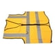 thumbnail image 5 of Chaleco reflectante de seguridad con múltiples bolsillos, impermeable, de alta visibilidad, con cremallera frontal, para Guardian, color amarillo, 5 of 15