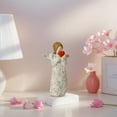 thumbnail image 3 of Angel Figurine with Heart – Love & Hope Home Decor Gift, Memorial Keepsake, Elegant Tabletop Ornament​​, 3 of 7
