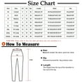 thumbnail image 3 of Spring Savings Womens Pants Oversized Straight Leg Slacks Slim Fit Flared Trousers Pockets Pants Elasticated Solid Color Slacks Plus Size Trousers Wide Leg Pants Bell-Bottomed Slacks, 3 of 7