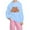 T5 Blue, variant on Tfken Hoodies For Girls Long Sleeve Letter Print Back To School Season Relaxed Tops Hooded Neck Pullover Sweatshirt Pink Size 2-3 Years