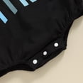 thumbnail image 6 of Okbabeha Mom and Mini Matching Shirt Short Sleeve Letter Print T-shirt/Romper Women Baby Mother Family Matching Outfits, 6 of 7