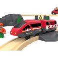 thumbnail image 4 of HYPERLIVING Accesorios para Trenes de Madera, Tren Locomotora Que Funciona con Baterías, Tren con Control Remoto para Juego de Vías, Vehículos de Tracción con Motor Potente, Adecuado para Todos los, 4 of 7