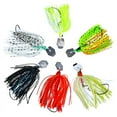 thumbnail image 5 of 3pc 12G/15G/20G/25G Chatter Bait Weed Free Fishing Chatter Bait under Pike Walleye Bait, 5 of 9