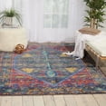 thumbnail image 3 of Nourison  Cambria Area Rug 2' x 5'11" Runner Tribal 6' Runner Runner, Indoor Entryway, Kitchen, Living Room Red, Yellow, 3 of 5