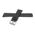 thumbnail image 4 of Bandini 18mm Rubber Watch Band, Black, Sport Fits Casio Databank and More, 2 Spring Bars Included, 4 of 5