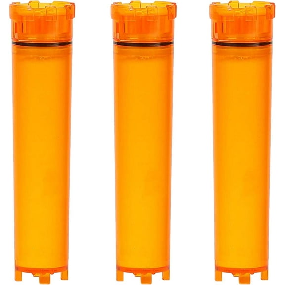 Shower Filter VCF-03 - Vitamin C Shower Refill Filter, 6 Cartridges (1 pack of 3x2) For VitaPure Sonaki Vitamin Shwoerhead, VCF-100, 100V, SUF-300VPX, VPM300