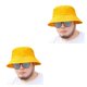 thumbnail image 3 of Sombrero de pescador Minnieouse de poliéster amarillo Talla extra 2piezas, 3 of 6