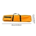 thumbnail image 7 of Tnarru Billiards Pool 4x4 Billiard Sticks Carrying Case Compact Carrier Billiard Rod Storage Bag Snooker Cue Storage Pouch Orange, 7 of 7