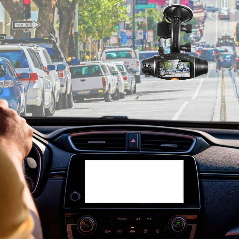 iMountek Dual Lens Car DVR Dash Cam Video Recorder 1080P Front Inside  Camera G-sensor Motion Detection Night Vision Driving Vehicle Recorder