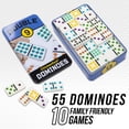thumbnail image 2 of Juego de dominó Front Porch Classics, doble con 9 puntos de colores, 2 of 5