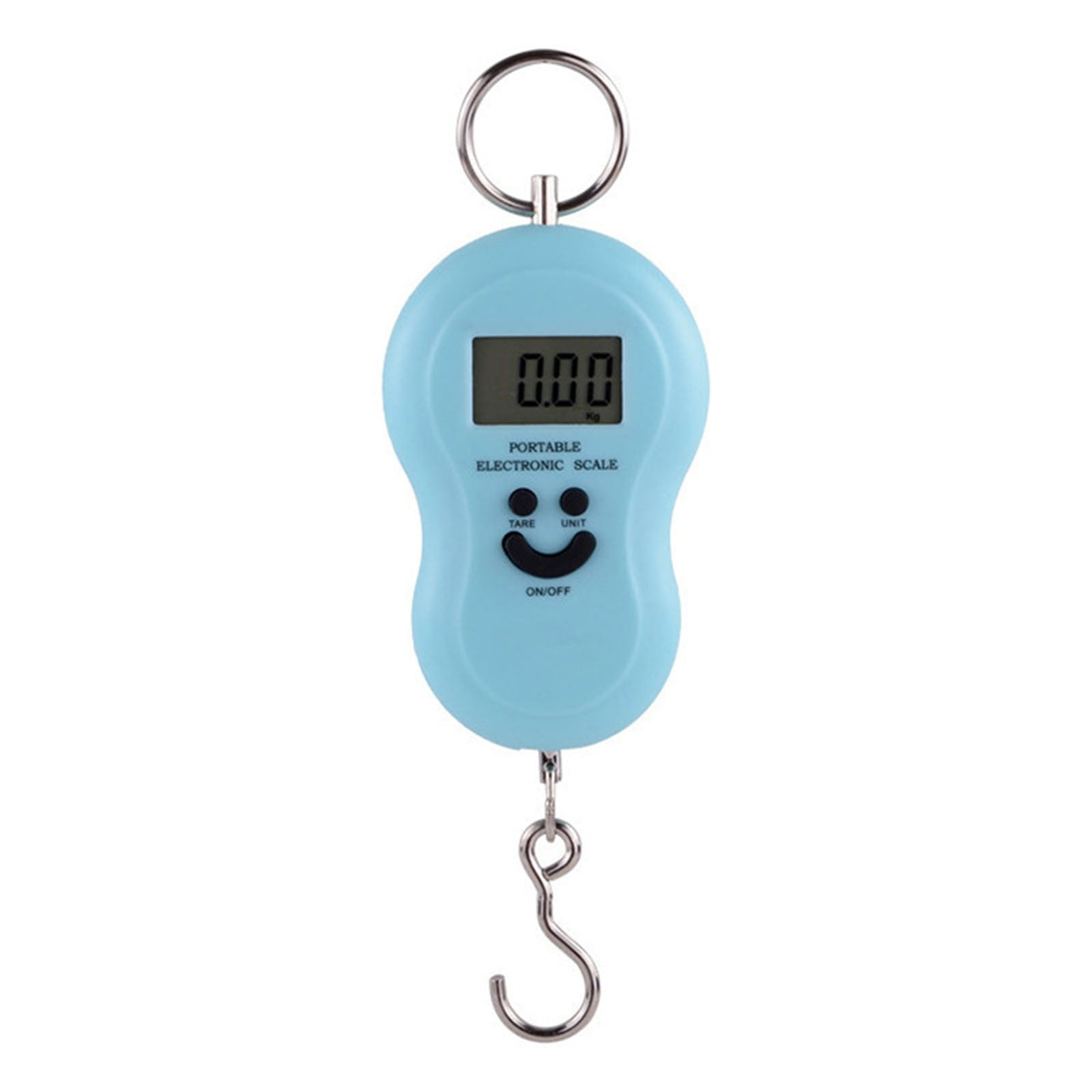1pc Portable Handheld Electronic Scale, Simple Plastic Smile Design  Weighing Scale For Home