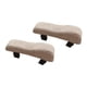 thumbnail image 4 of Almohadillas de reposabrazos de la oficina almohadillas de juego de juego de cojín de cojines Café beige, 4 of 8