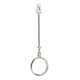 thumbnail image 1 of Bearachild Soportes para cigarrillos, herramientas para anillos de dedo, coleccionables para fumar, soporte de mano de Metal para el hogar para fumador, encendedores Plata Nº 17 (M) Bearachild HA061670-04, 1 of 6
