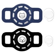 Suitable for Apple Airtags pet collar anti-lost protective sleeve locator tracker anti-lost device silicone protection