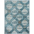 thumbnail image 2 of Antep Rugs Zeugma Collection 294 Vintage Area Rug Blue Beige 7'10" X 10', 2 of 5