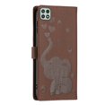 thumbnail image 5 of Leather Case for Samsung Galaxy A22 5G, Premium PU Leather Embossed Elephant Stand/Cover/Wallet/Flip Case, 5 of 10
