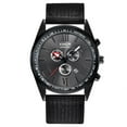 thumbnail image 3 of Outdoor Mens Date Stainless Steel Military Sports Analog Quartz Wrist Watch, 3 of 9