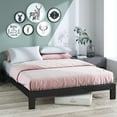 thumbnail image 1 of Zinus Arnav Queen 10 inch Heavy Duty Metal Platform Bed Frame, Low Profile Modern Minimalist Steel Mattress Foundation, No Box Spring Needed, Black, 1 of 8