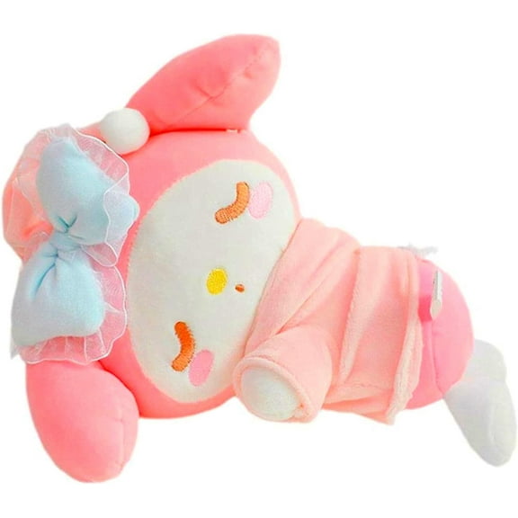 9inch Kawaii Sleep Cartoon Stuffed Doll Anime Kawaii Cute Soft Plushie Appease Girls Doll Toys Gifts (Pink)