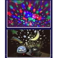 thumbnail image 5 of Lámpara de proyección de cielo estrellado LED, luz nocturna sincronizada para dormitorio, llena de estrellas, luz nocturna de regalo de cumpleaños (azul), 5 of 5
