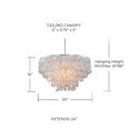 thumbnail image 2 of Austin Allen - Shelby - 6 Light Pendant In Transitional Style-15 Inches Tall and, 2 of 4