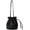 Black, variant on Women's Hobo Bag PU Leather Shoulder Bag Bucket Armpit Purse Pleated Handbag Totes Drawstring Top Handle Bag