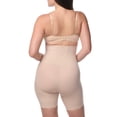 thumbnail image 3 of Cupid Women's Extra Firm Control Back Magic High Waist Thigh Slimmer Shapewear, 3 of 10