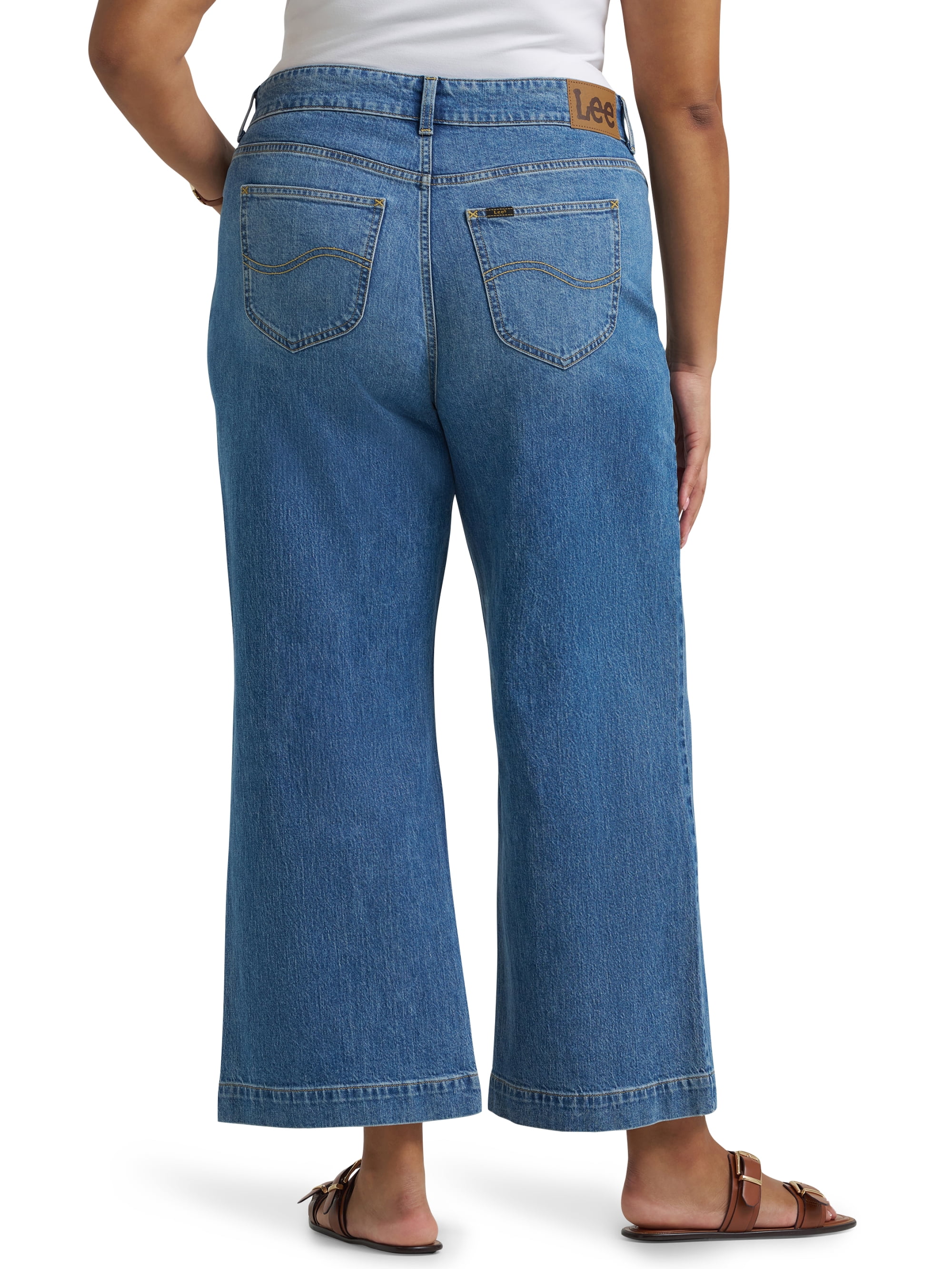Lee® Women's and Plus Legendary Wide Leg Crop