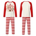 thumbnail image 3 of Domzest Family Matching Christmas Pajama Sets Long Sleeve Xmas Printed Sleepwear & Pjama Pants Cute Holiday Family Pjs Sets, 3 of 5