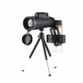 thumbnail image 3 of Telescopio Monocular 40X60 Telescopio De Bolsillo Con Trípode Monocular De Visión Nocturna Para Teléfono Móvil Para Campamento De Viaje sonducket EL016942-06, 3 of 5