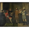 thumbnail image 3 of Jan Willem Pieneman 14x12 Black Modern Framed Museum Art Print Titled - Jacob Simonsz De Rijk Getting the Spanish Governor -General Requesens to Release Marnix Van Sint Aldegonde, 1575 (1805, 3 of 5
