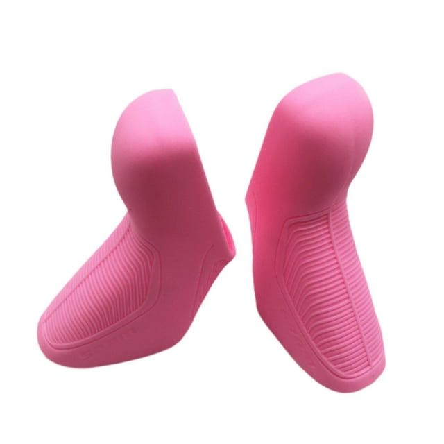jinwen 2 Pieces Road Bike Brake Levers Hoods Waterproof Accessories for Force Axs12 Pink