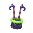 thumbnail image 3 of Enfriador inflable con forma de patas de bruja para Halloween, cubo de hielo, enfriador de bebidas portátil para decoración de fiestas de Halloween,, 3 of 8